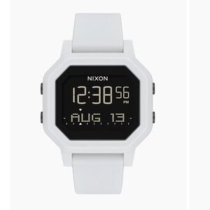 Nixon Black and White Digital Smartwatch